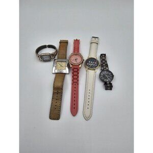 Lot Of 5 Watches All Need New Batteries